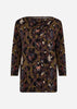 SC-MARICA AOP 342 Blouse Donkergroen