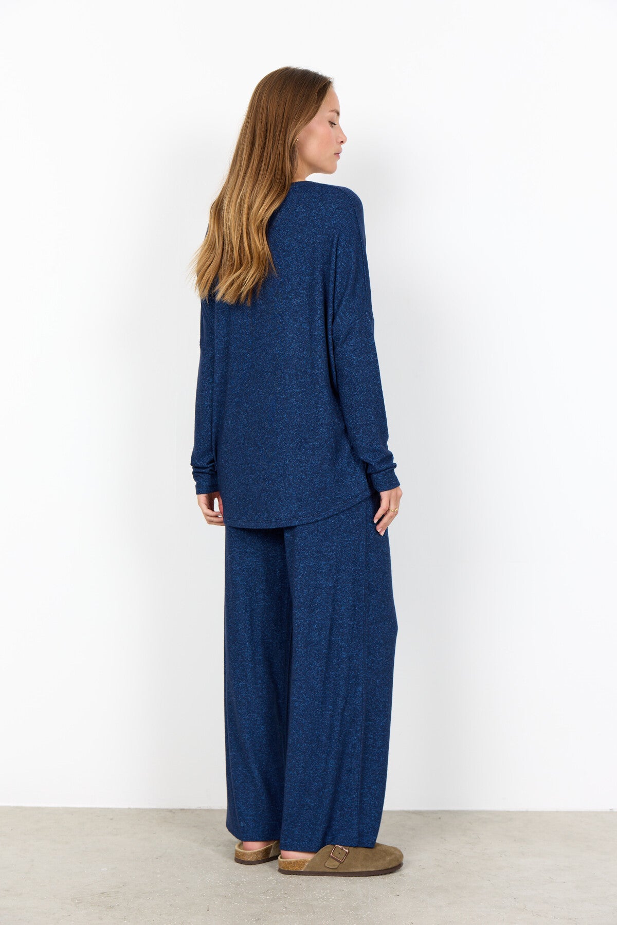 SC-BIARA 1 Blouse Donkerblauw