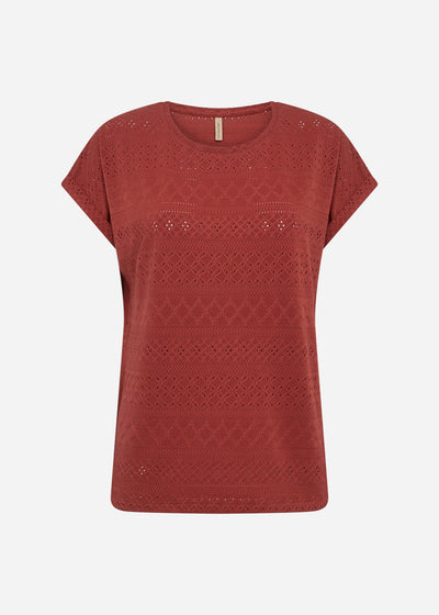 SC-SATINE 2 T-shirt Roestrode