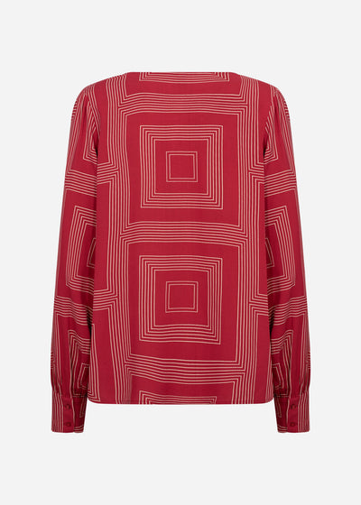 SC-ANNABEL 1 Blouse Rood