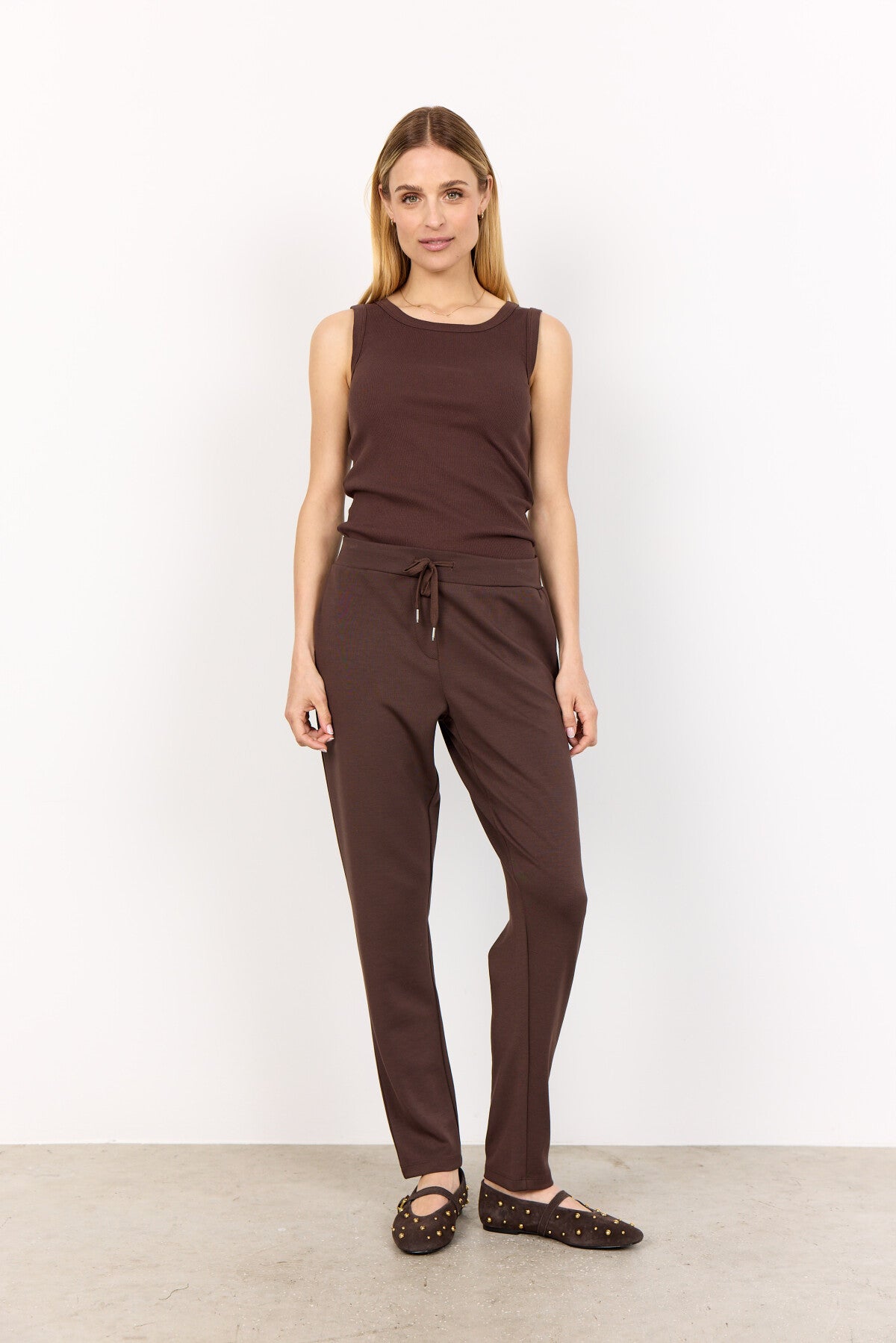 SC-BANU 157 Broek Donkerbruin