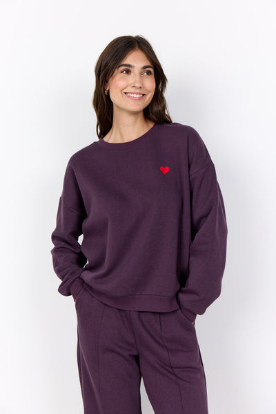 SC-ANGELIN 18 Sweatshirt Paars