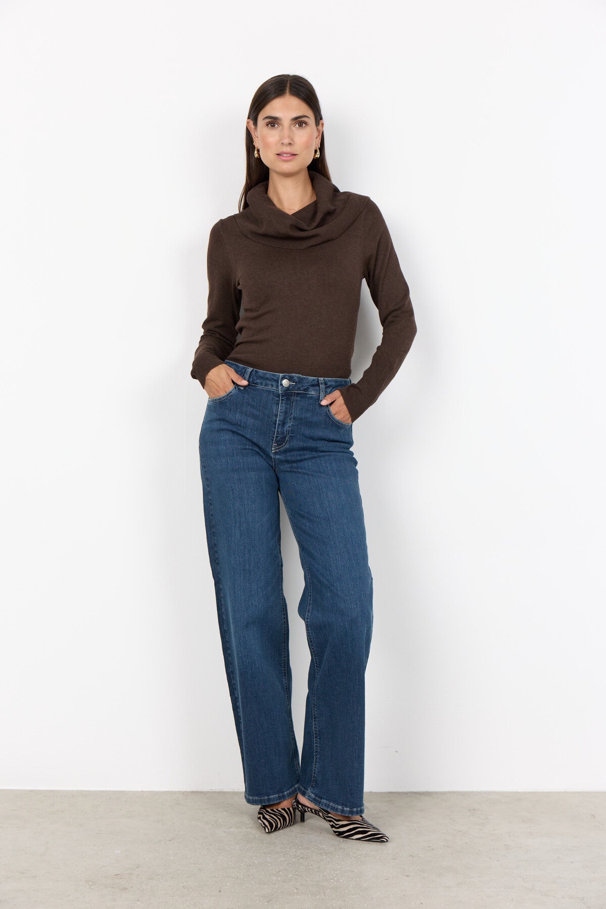 SC-KIMBERLY 24-B Jeans Donkerblauw
