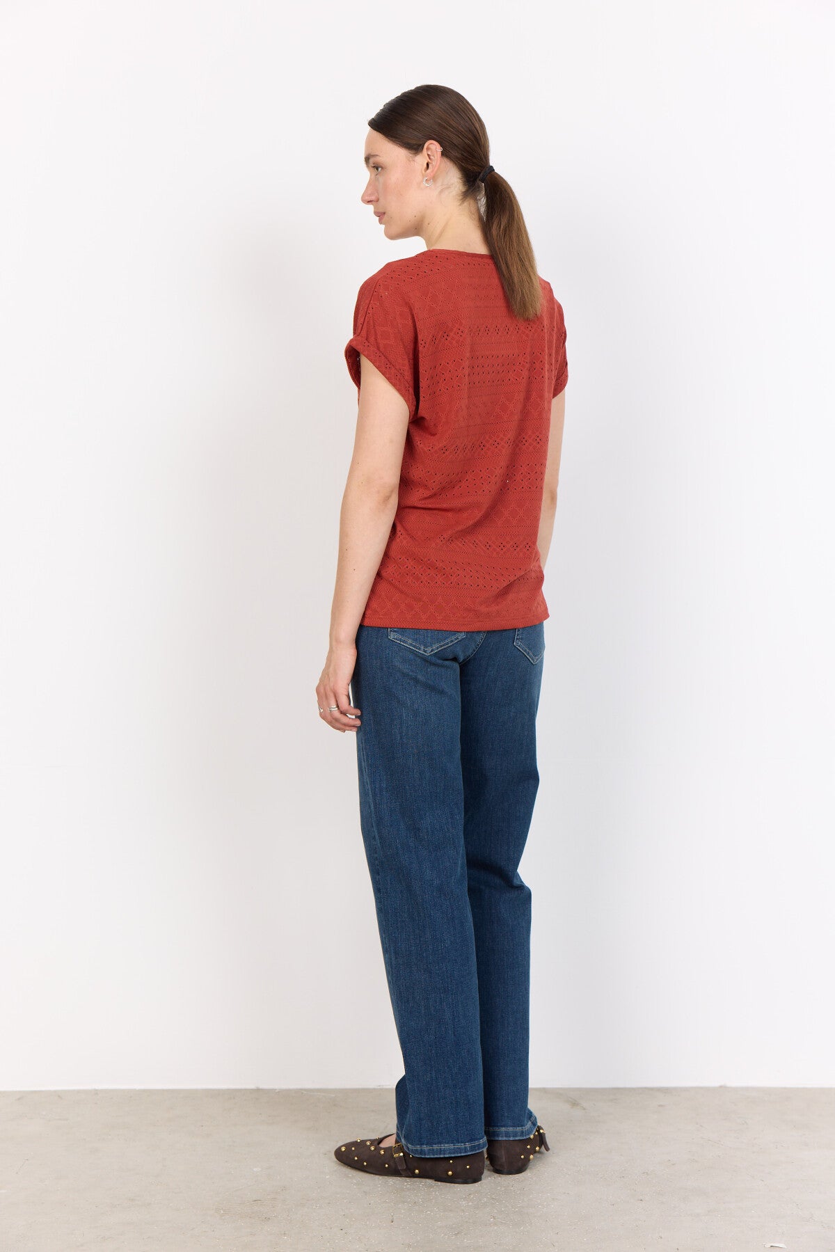 SC-SATINE 2 T-shirt Roestrode