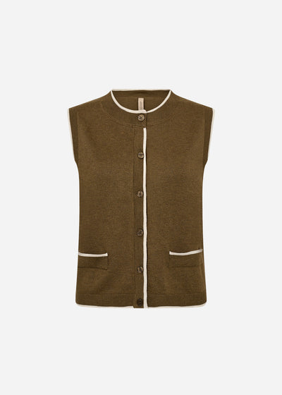 SC-DOLLIE 792 Gilet Olijf