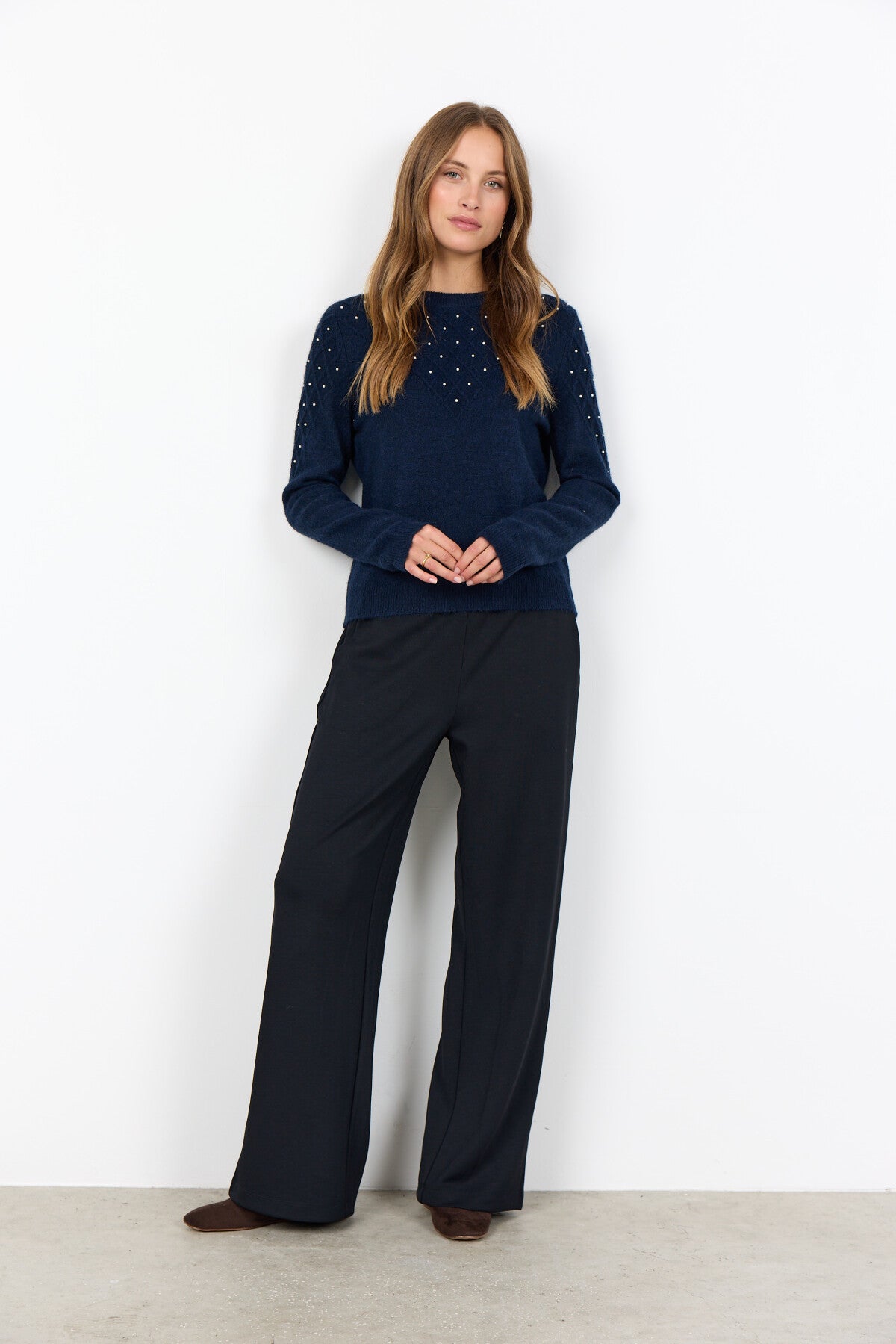 SC-NESSIE 73 Trui Donkerblauw