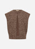 SC-HIRA 1 Gilet Donkere pruim