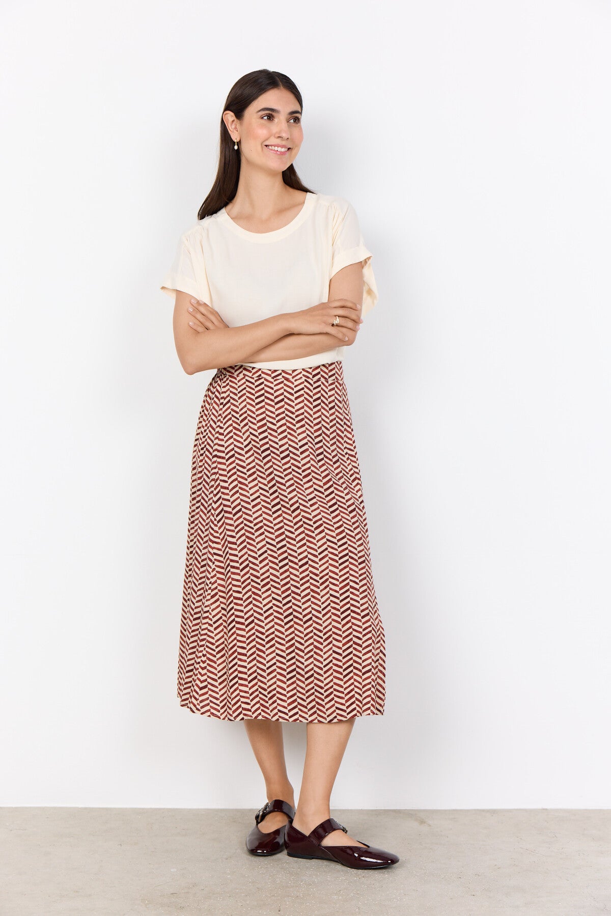 SC-RADIA 214 Blouse Crème