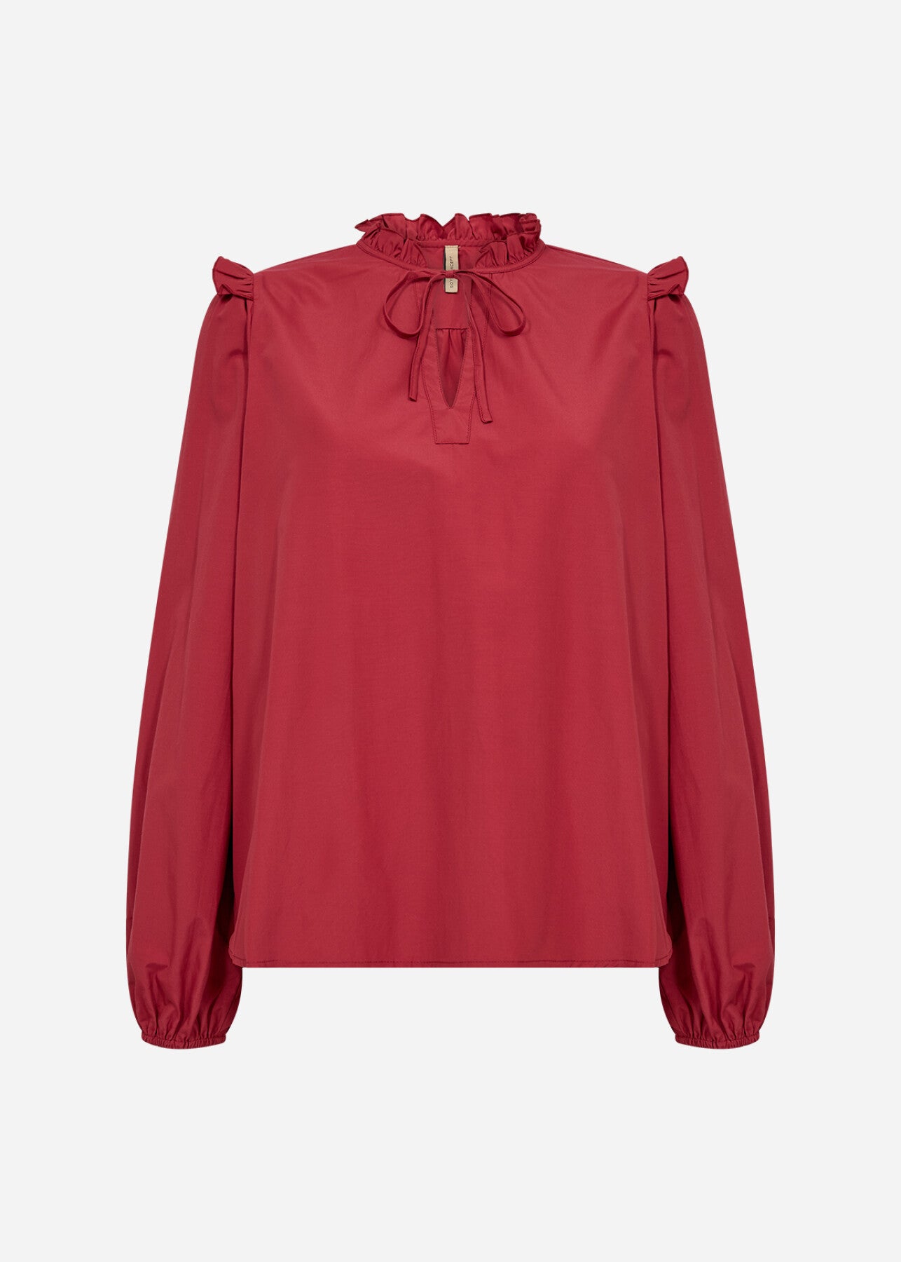 SC-NETTI 108 Blouse Donkerrood
