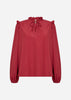 SC-NETTI 108 Blouse Donkerrood