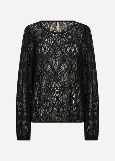 SC-VAHIDA 2 Blouse Zwart