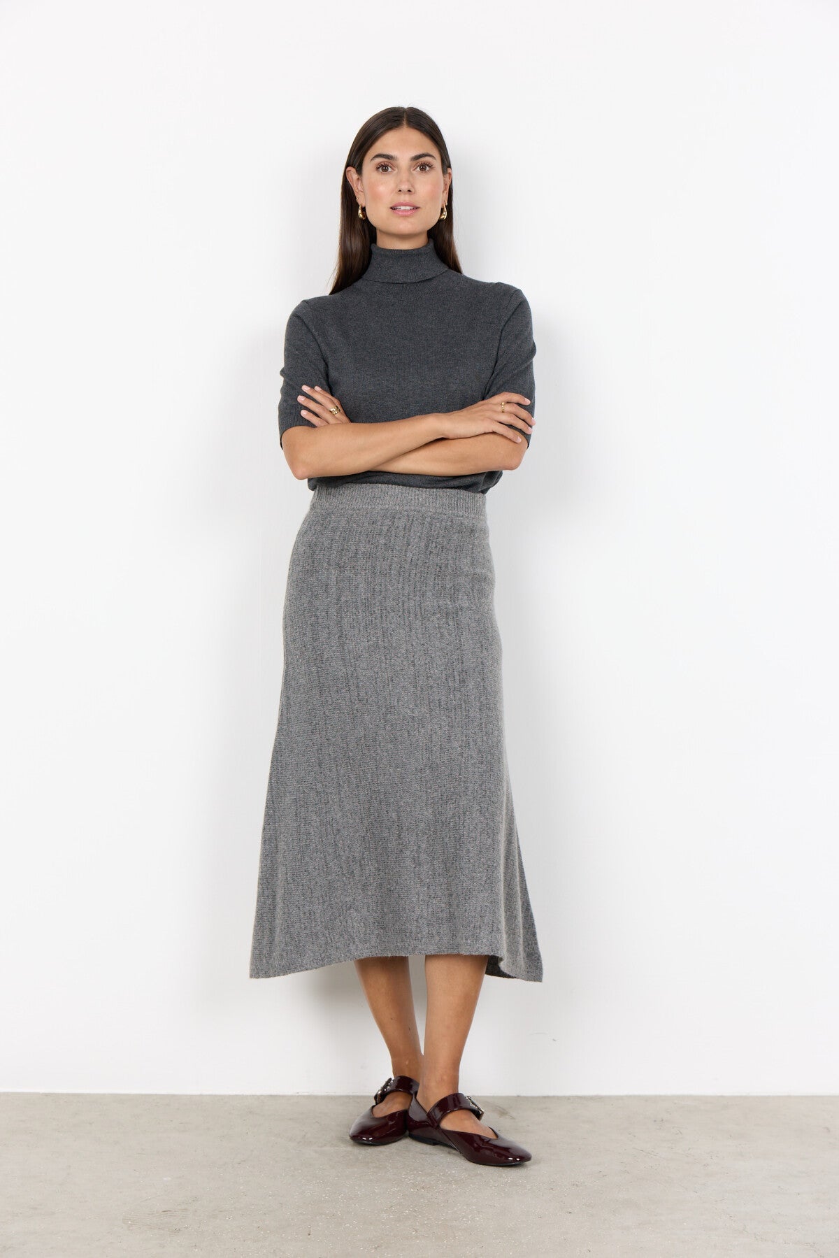 SC-DOLLIE 740 Trui Donkergrijs