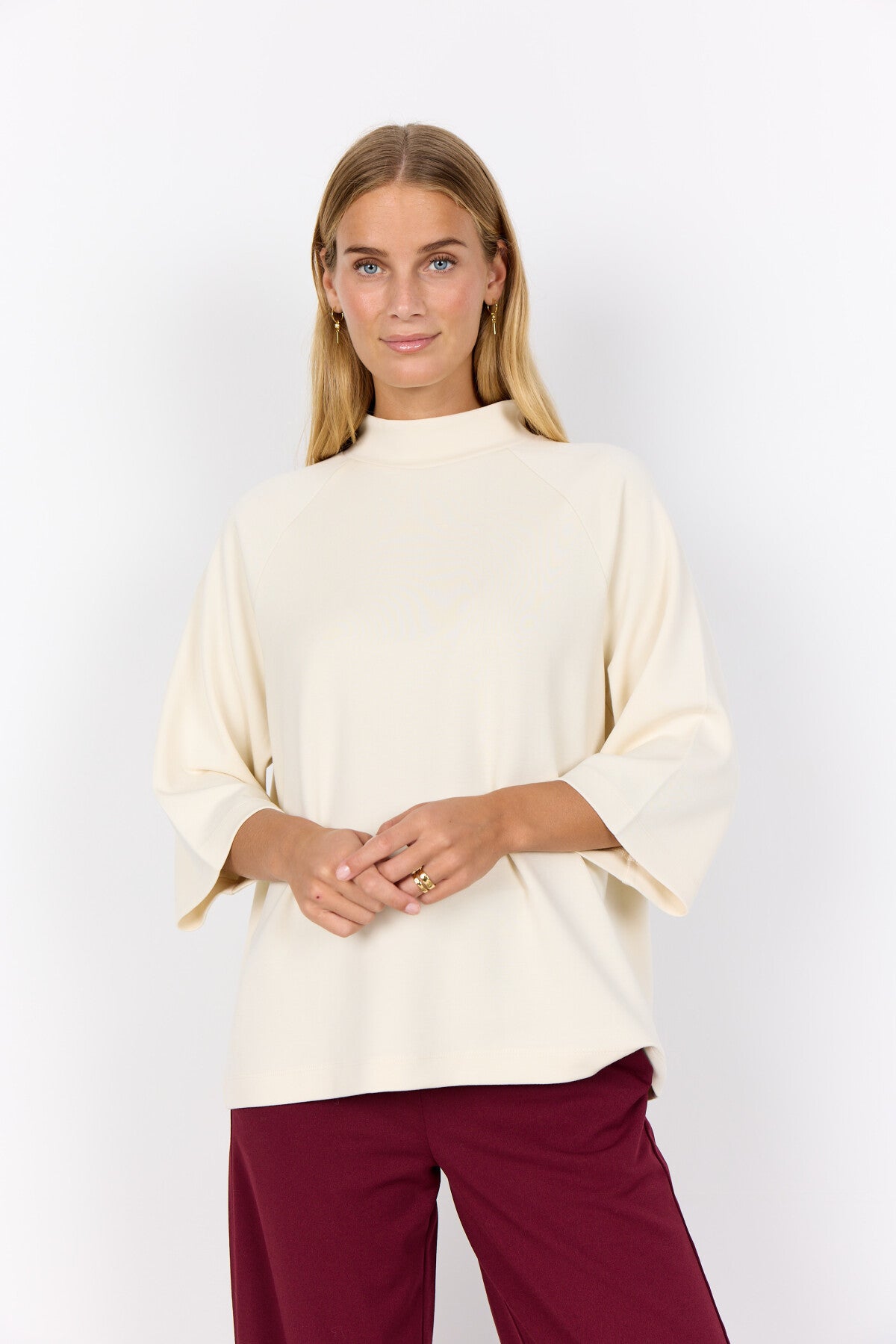 SC-BANU 261 T-shirt Crème