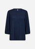 SC-BIARA 116 Blouse Navy