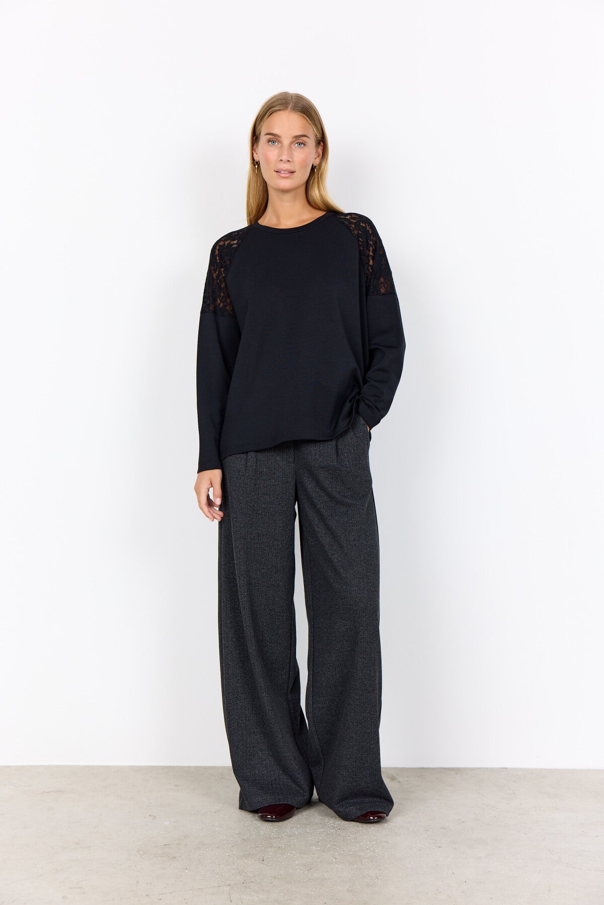 SC-BANU 257 Sweatshirt Zwart