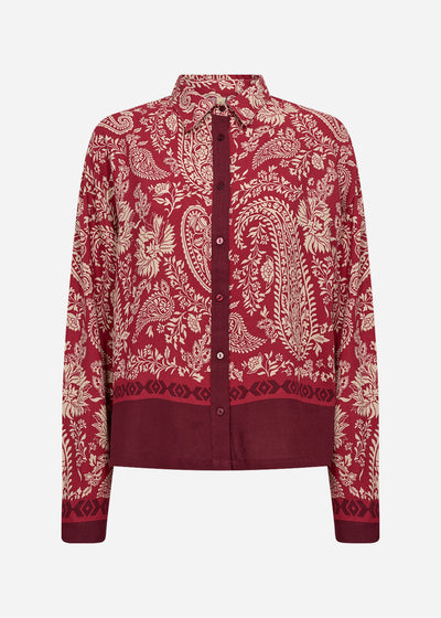 SC-VALGERDA 1 Shirt Donkerrood