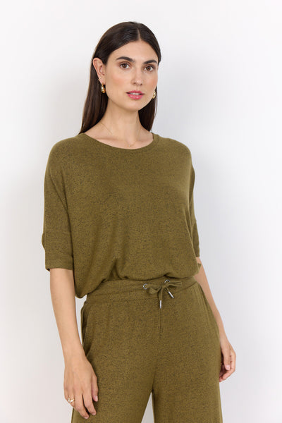 SC-BIARA 96 Blouse Olijf