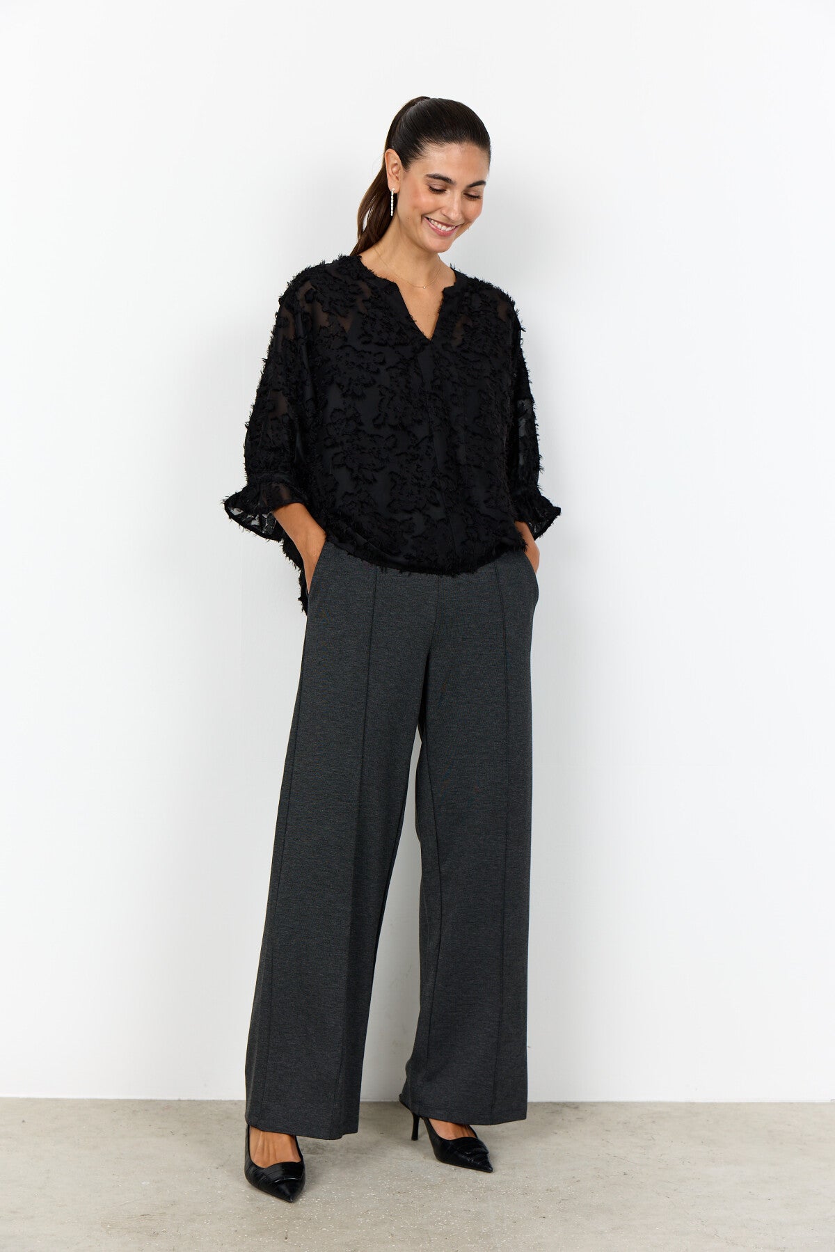 SC-ALTHEA 1 Blouse Zwart