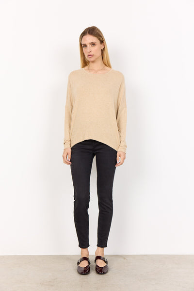 SC-BIARA 1 Blouse Zand