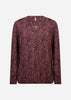 SC-FELICITY 559 Blouse Donkerrood