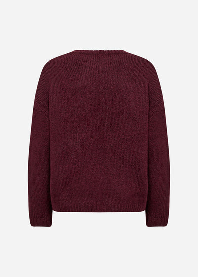 SC-GUNNA 1 Trui Bordeaux
