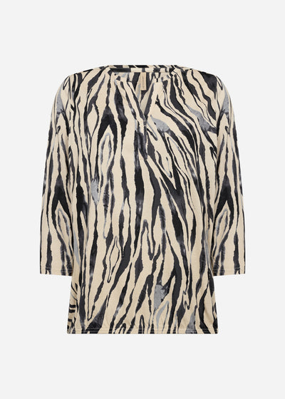 SC-FELICITY AOP 521 Blouse Zwart