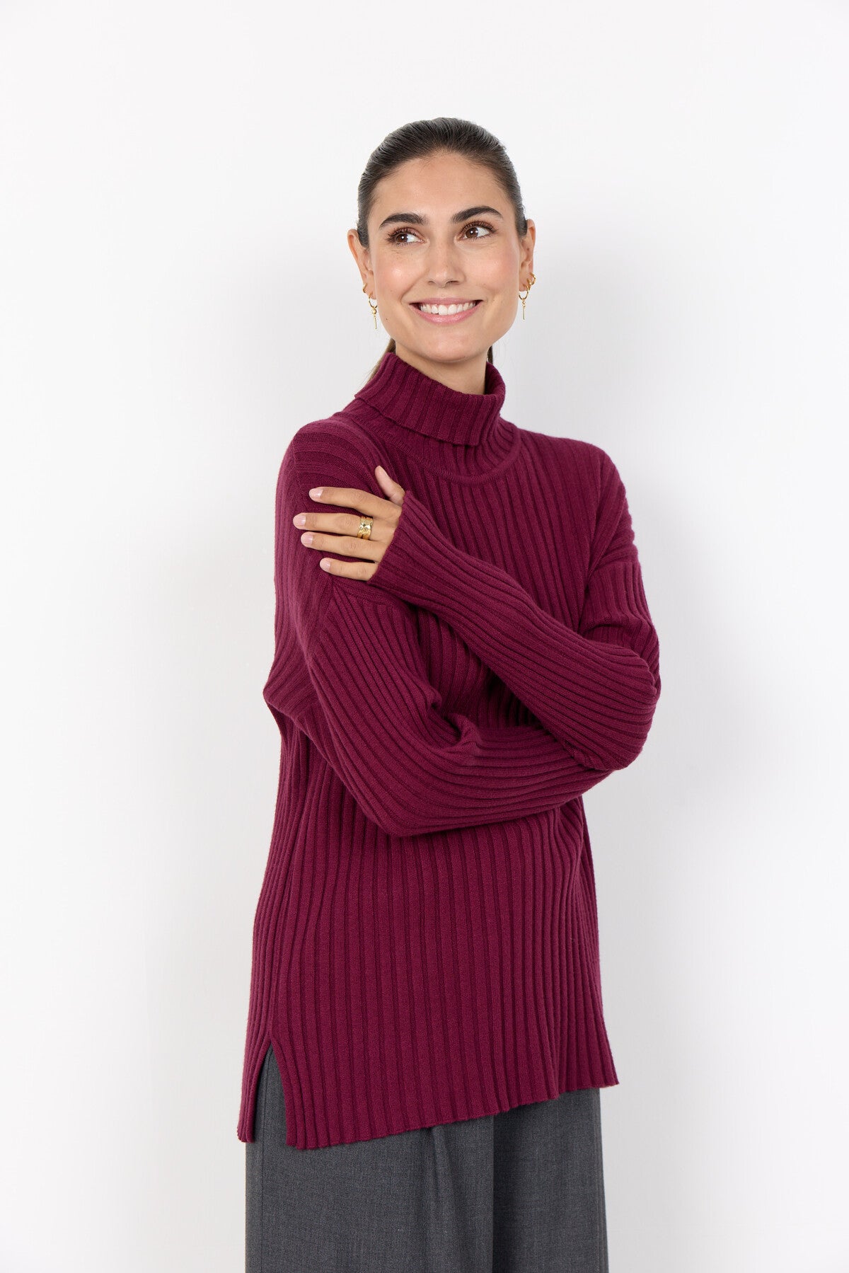 SC-KANITA 22 Trui Bordeaux