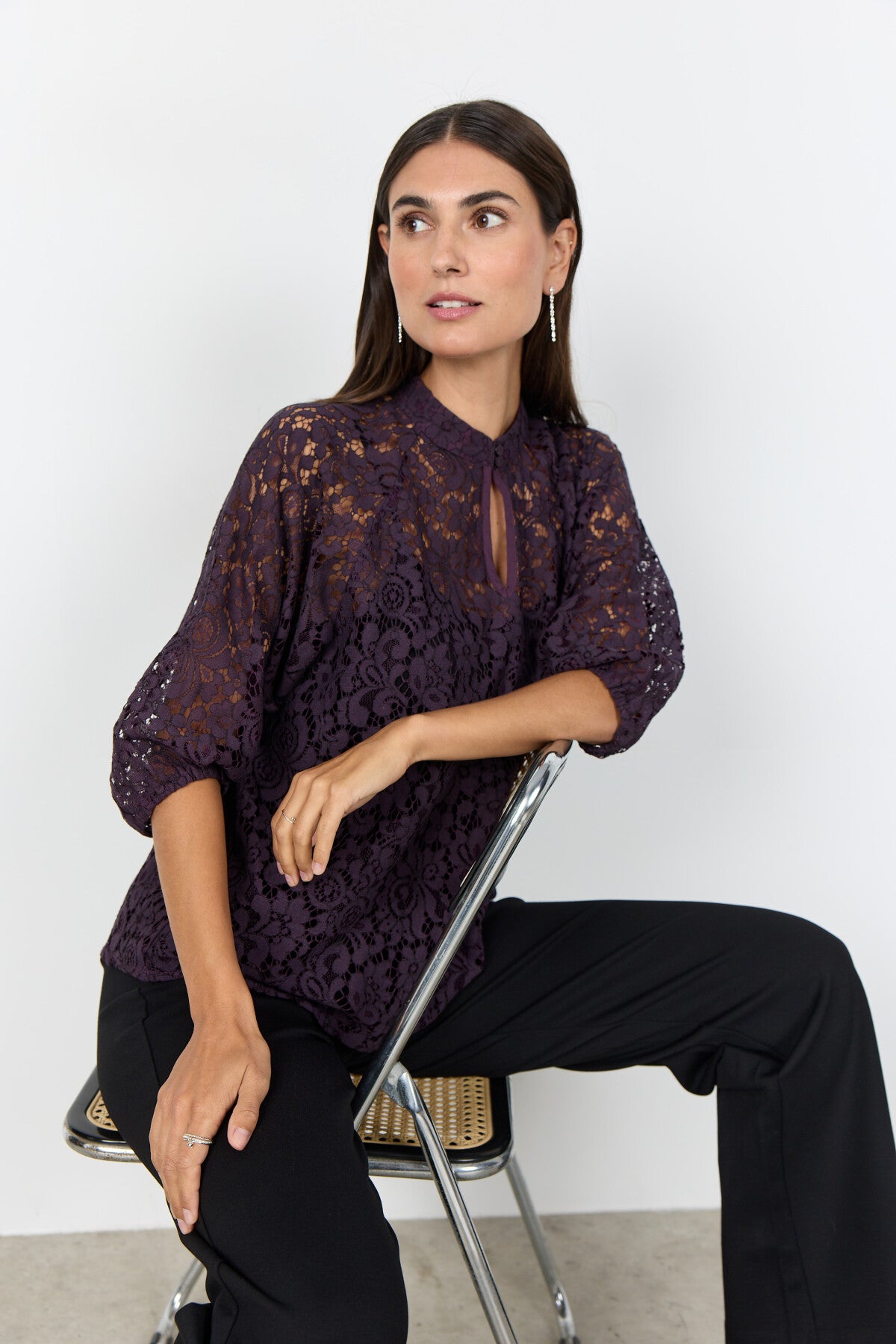 SC-NILLA 3 Blouse Paars