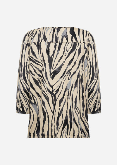 SC-FELICITY AOP 521 Blouse Zwart