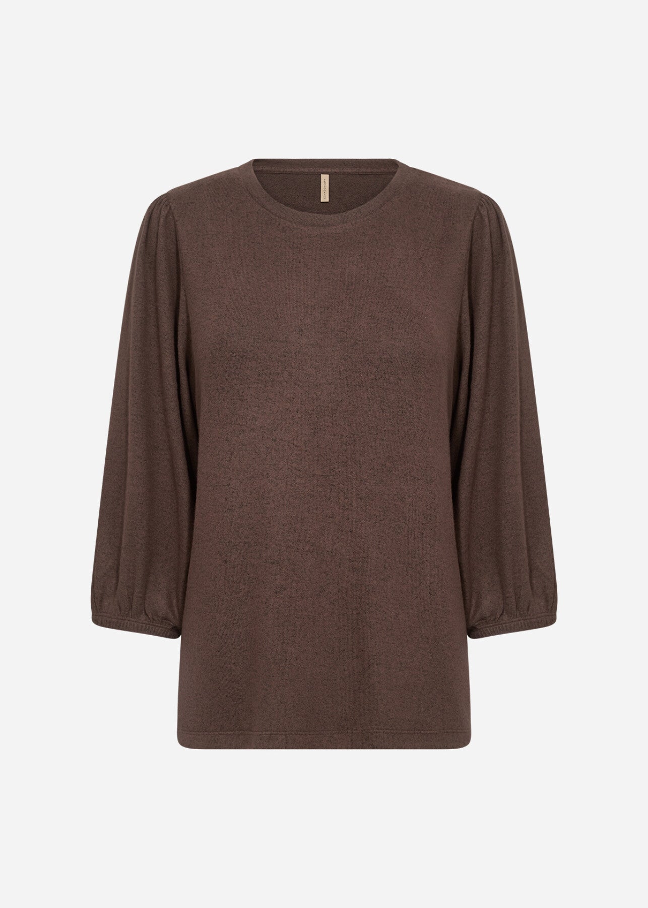 SC-BIARA 116 Blouse Donkerbruin