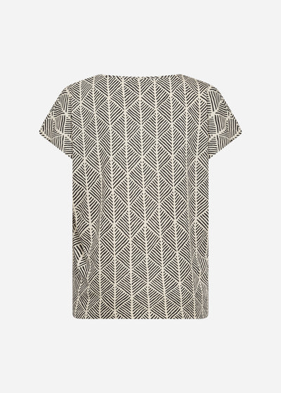 SC-FELICITY AOP 513 T-shirt Zwart
