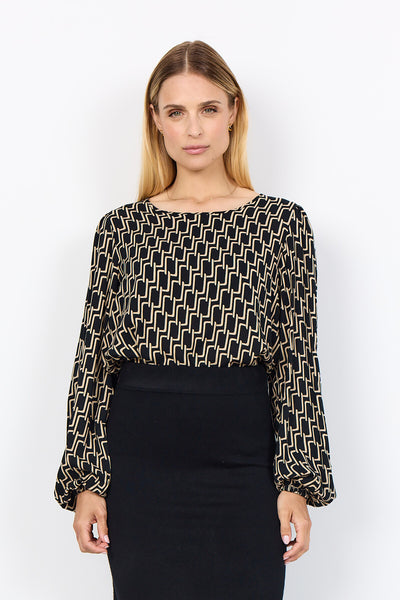 SC-VARLA 1 Blouse Zwart