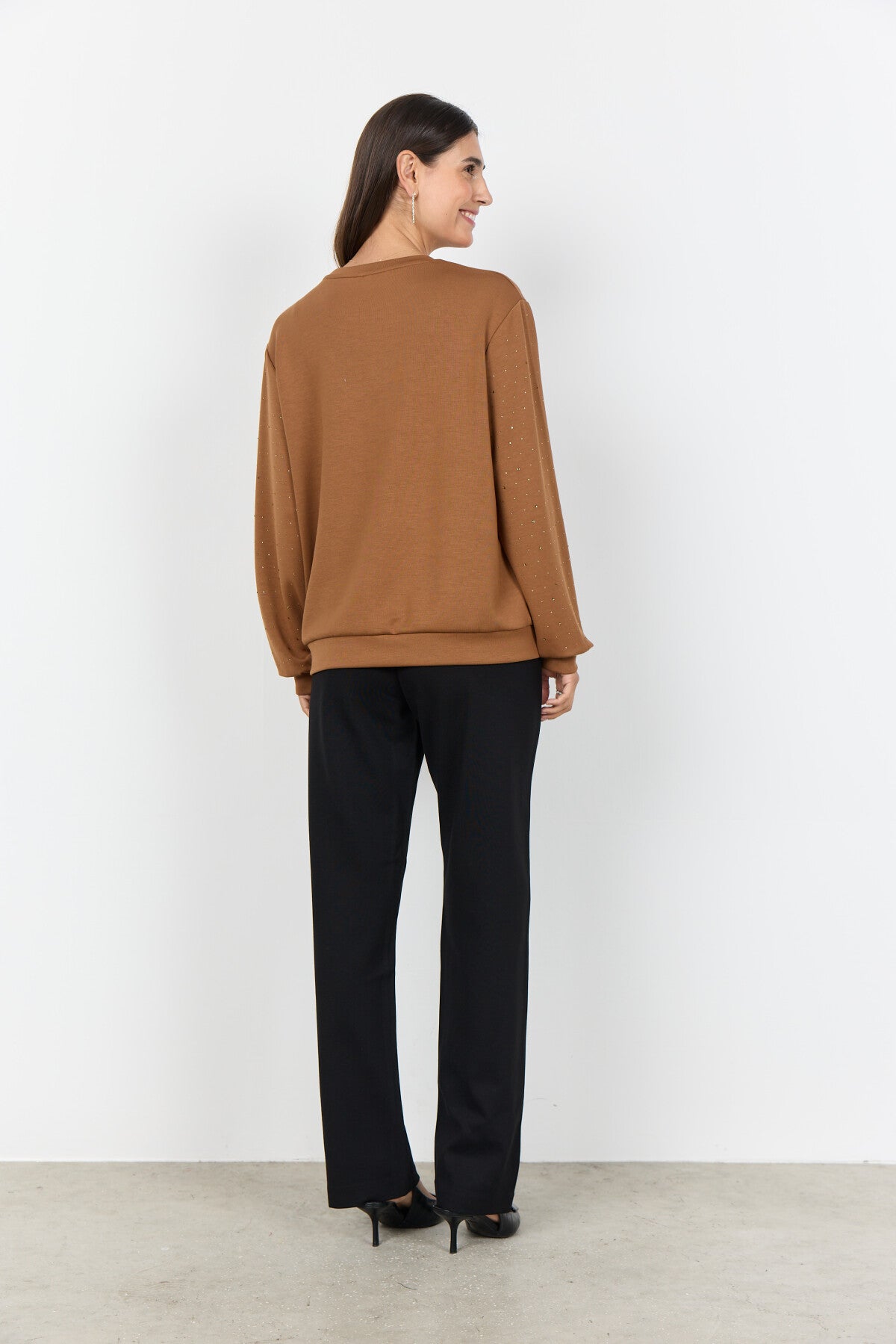 SC-BANU 270 Blouse Bruin
