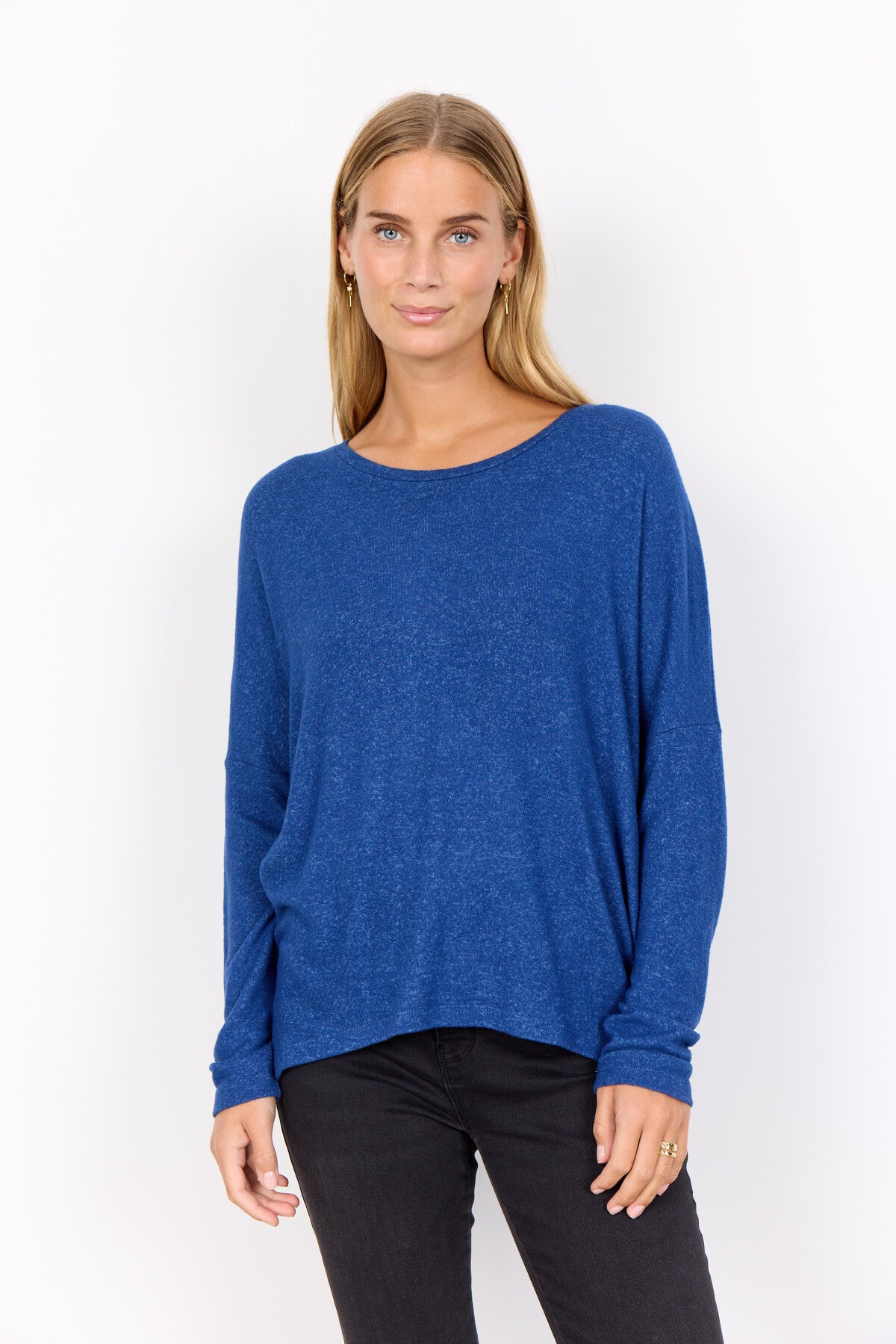 SC-BIARA 1 Blouse Donkerblauw