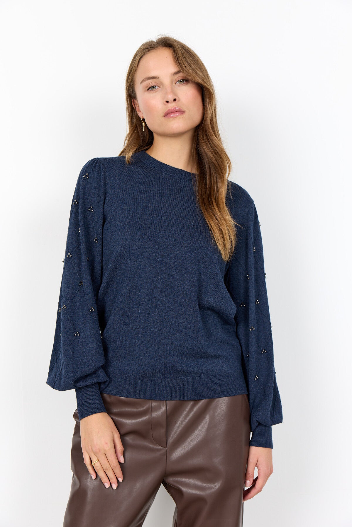 SC-DOLLIE 802 Trui Donkerblauw