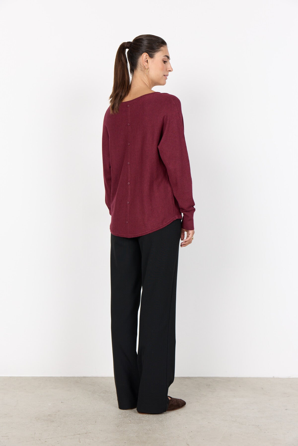 SC-DOLLIE 620 Trui Bordeaux