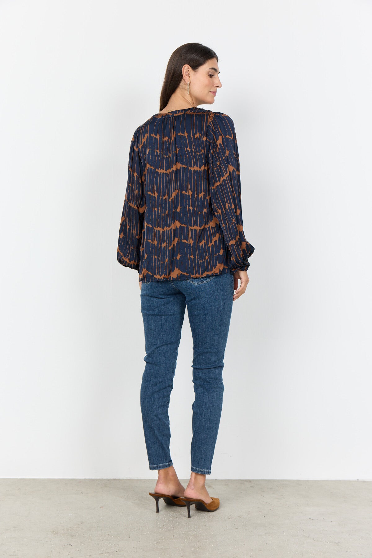 SC-ARLETTE 1 Blouse Donkerblauw