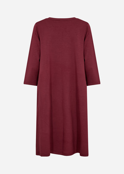 SC-BANU 155 Jurk Bordeaux