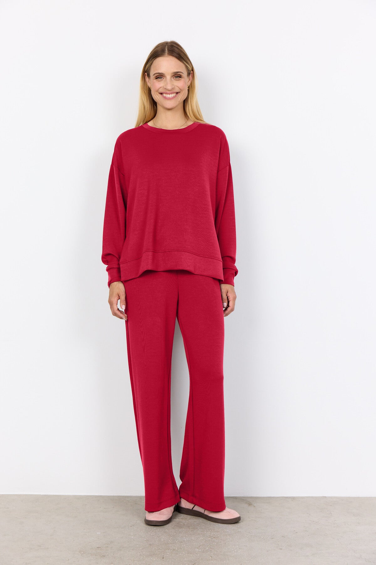 SC-BANU 164 Sweatshirt Donkerrood