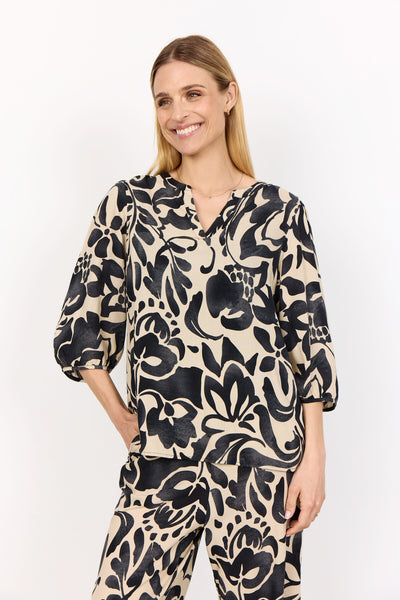 SC-SENTA 1 Blouse Zwart