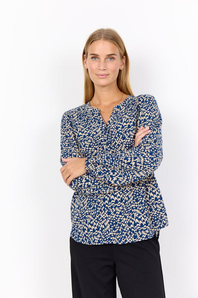 SC-VAN 1 Blouse Donkerblauw