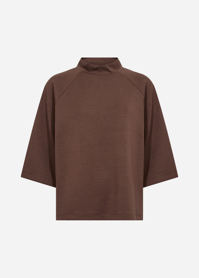 SC-BANU 261 T-shirt Donkerbruin