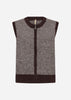 SC-NESSIE 74 - YD Gilet Donkere pruim