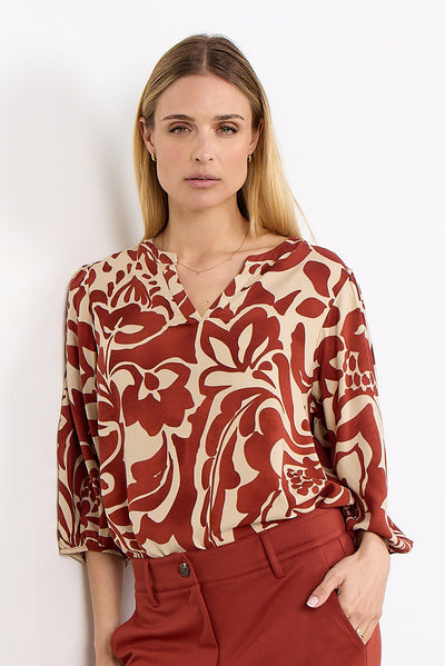 SC-SENTA 1 Blouse Roestrode