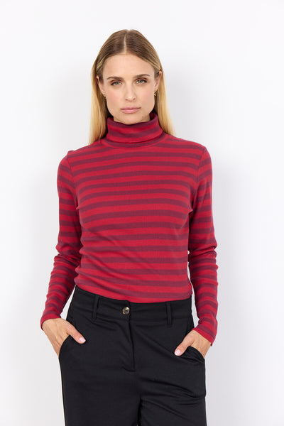 SC-IRIDI 2 T-shirt Donkerrood