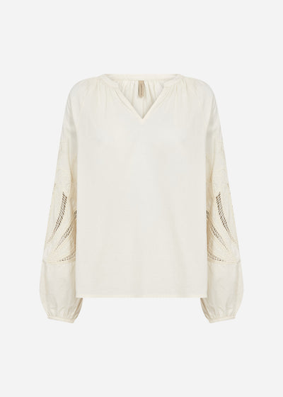 SC-CALISTE 21 Blouse Crème
