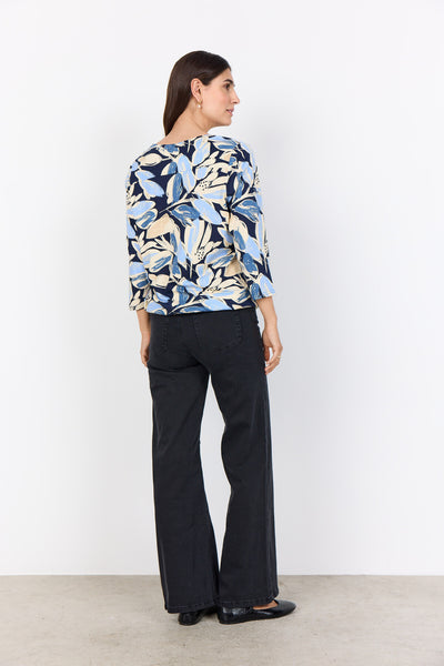 SC-FELICITY AOP 512 Blouse Lichtblauw