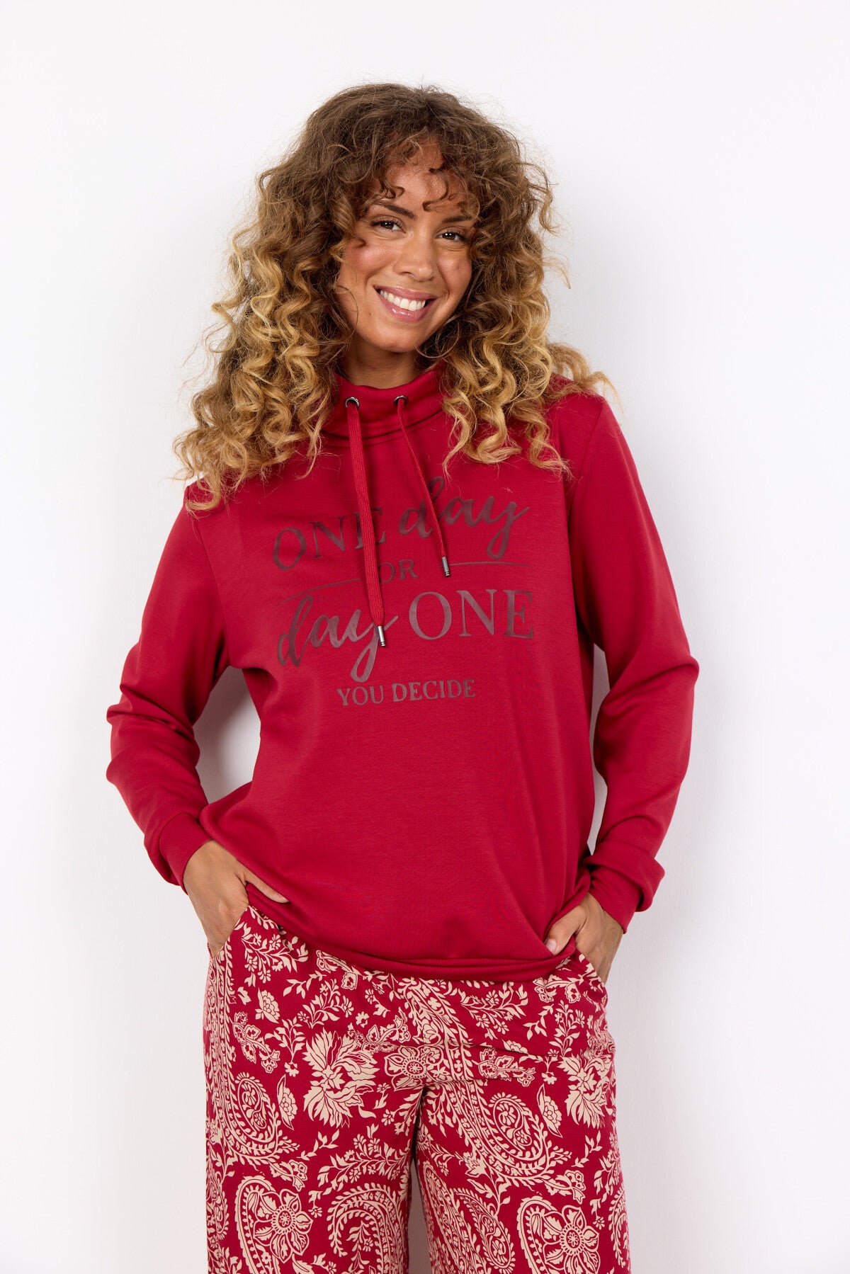 SC-BANU 256 Sweatshirt Donkerrood