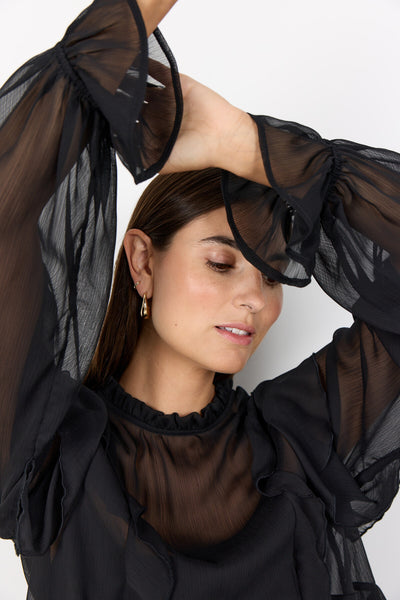 SC-NAIA 3 Blouse Zwart