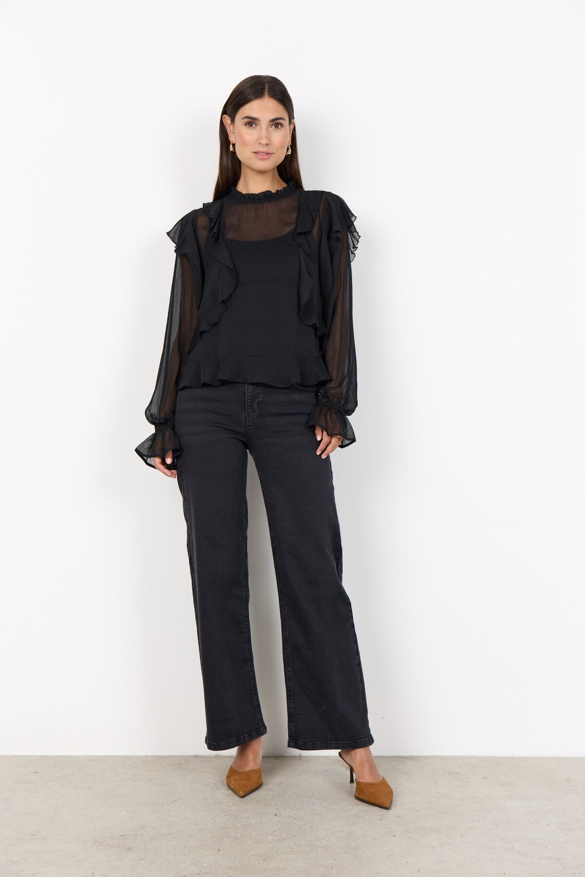 SC-NAIA 3 Blouse Zwart